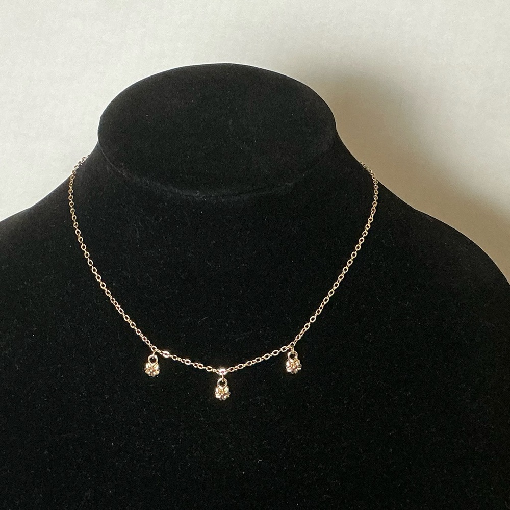 Nordstrom Floral Charm Necklace